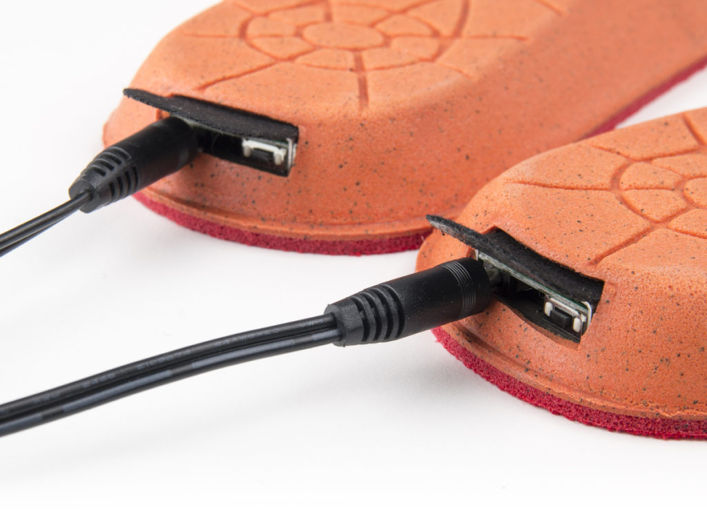 oplad dine varmesåler med USB oplader