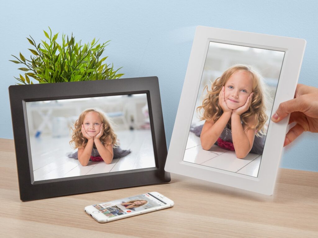 Smart Wi-Fi digital fotoramme