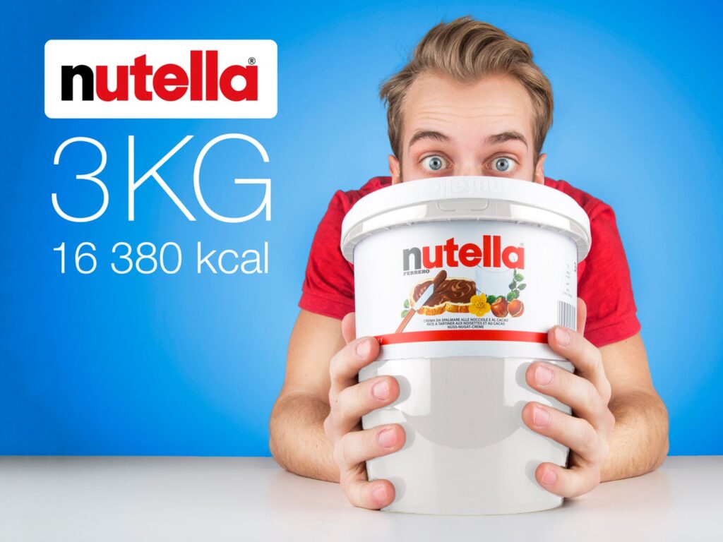Nutella Spand på 3kg – pris og info nutella spand hele 3 kg