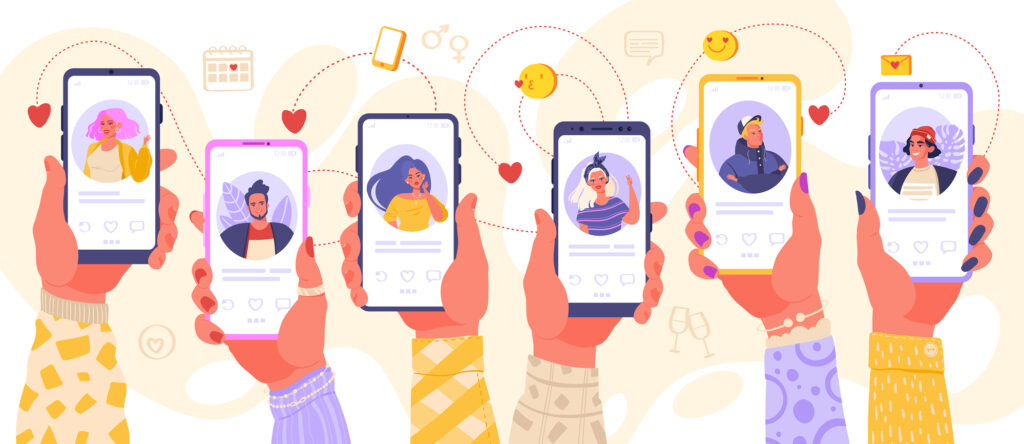 Dating via mobilen